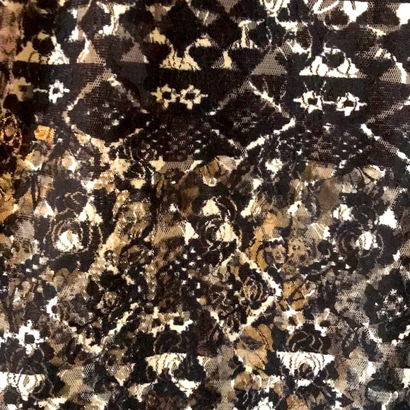 Black and white maxi dress - Picture 3 of 4